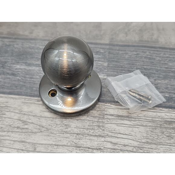 Kwikset Polo Dummy Knob Pull in Antique Nickel (488P 15A • 94880-181) [DD] - Picture 8 of 9